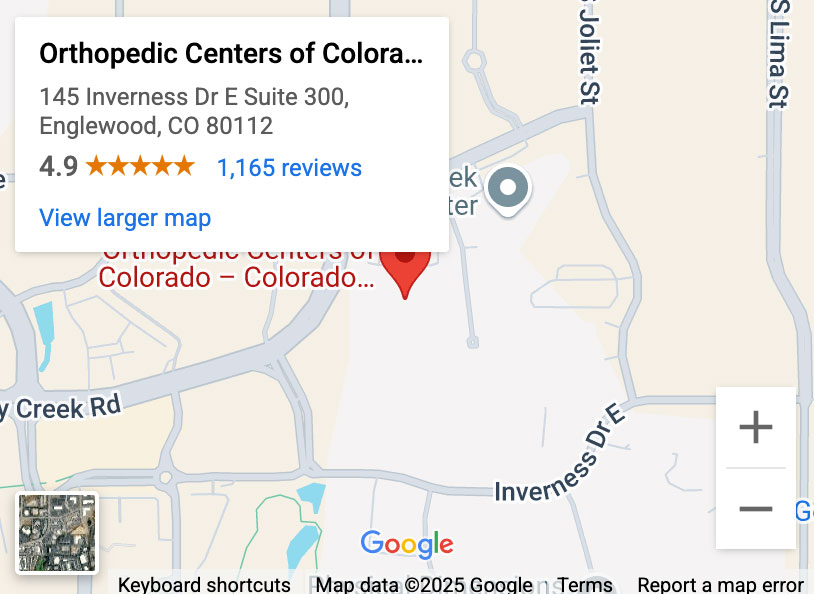 Denver Tech Center map